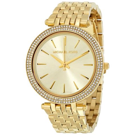 michael kors diamond gold watches|Michael Kors gold watch women.